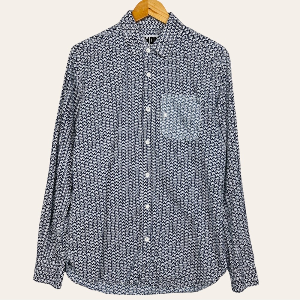 Won Woolf Original All Over Print Long Sleeve But… - image 1